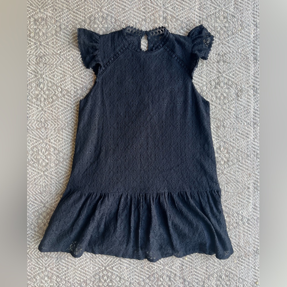 Betsey Johnson Black Mockneck Lace Womens Dress Size XL